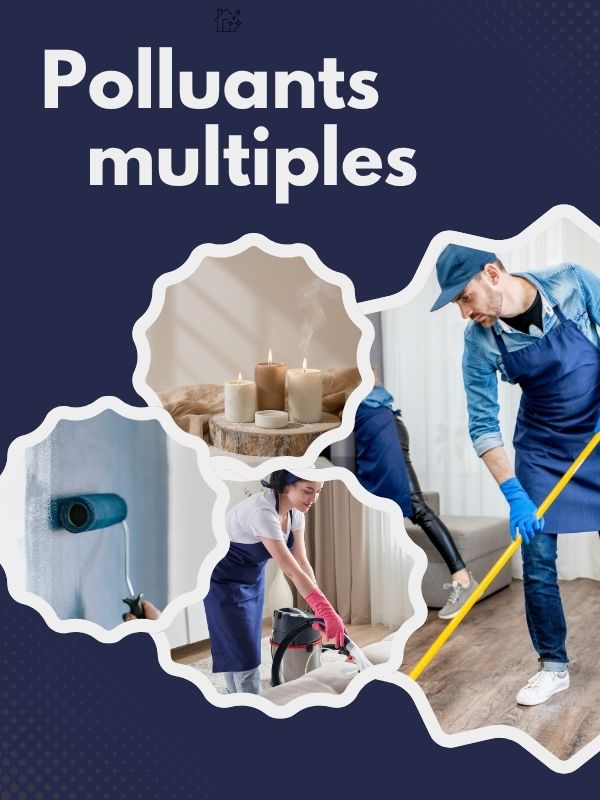 Les polluants sont multiples